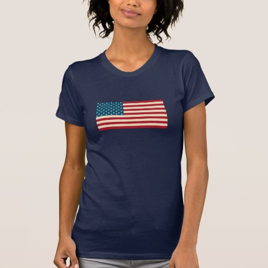 アメリカ国旗Tシャツ Tシャツ (正面)