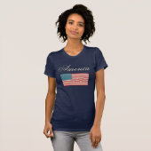 アメリカ国旗Tシャツ Tシャツ (正面フル)