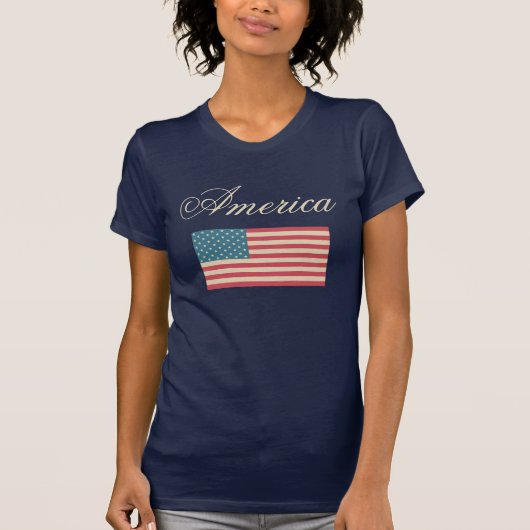 アメリカ国旗Tシャツ Tシャツ (正面)