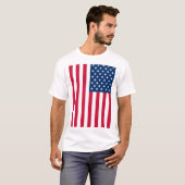 アメリカ国旗TシャツUSA – 愛国心 Tシャツ (正面フル)