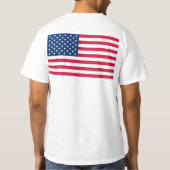 アメリカ国旗TシャツUSA Tシャツ (裏面)