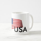 アメリカ国旗USAマグカップ コーヒーマグカップ (正面右)