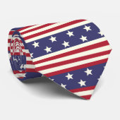 アメリカ国旗USA愛国的な星とストライプ ネクタイ (ロール)
