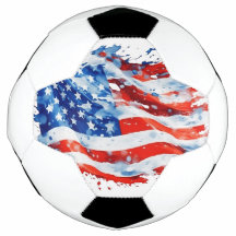 アメリカ国旗USA水彩七月4日