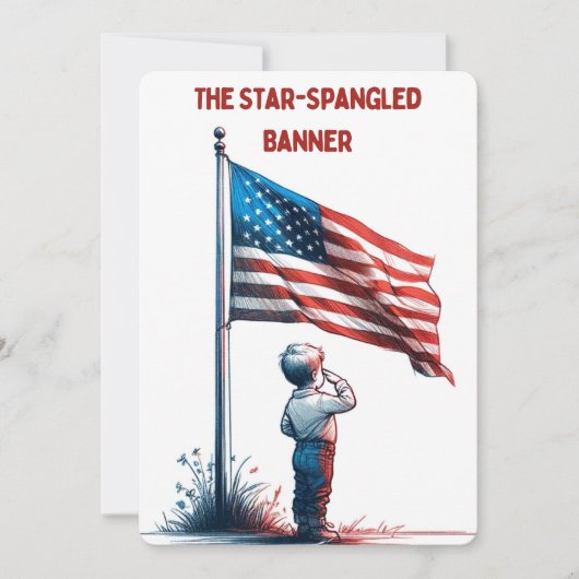 アメリカ国歌LYRICS (正面)