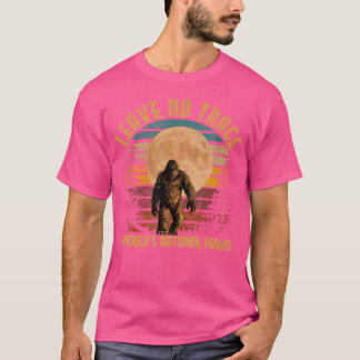 アメリカ国立公園のルール フット Tシャツ
