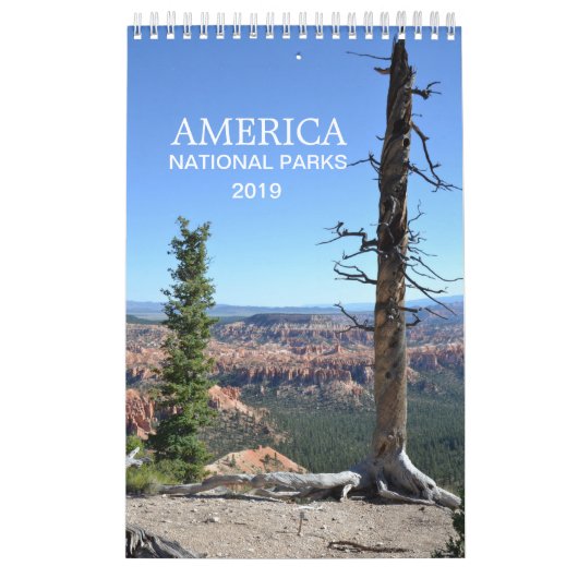 アメリカ国立公園の自然写真カレンダー2019 カレンダー (カバー)