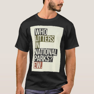 アメリカ国立公園を守ろう 国立公園 ハイキング アウトドア アメリカ Tシャツ