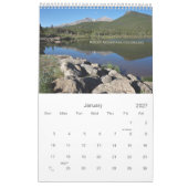 アメリカ国立公園カレンダー カレンダー (1月 2027)