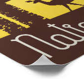 アメリカ国立公園ヴィンテージのポスター復元 ポスター (角)