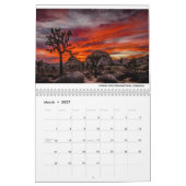 アメリカ国立公園 カレンダー (3月 2027)