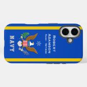 アメリカ国防の紋章をカスタマイズ Case-Mate iPhoneケース (裏面 (横))