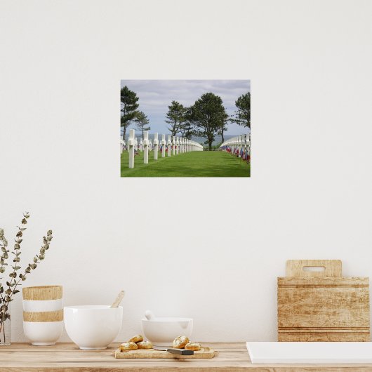 アメリカ墓地アットノルマンディ ポスター (キッチン)