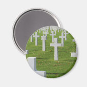 アメリカ墓地アットノルマンディ マグネット (正面/裏面)