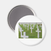 アメリカ墓地アットノルマンディ マグネット (正面/裏面)