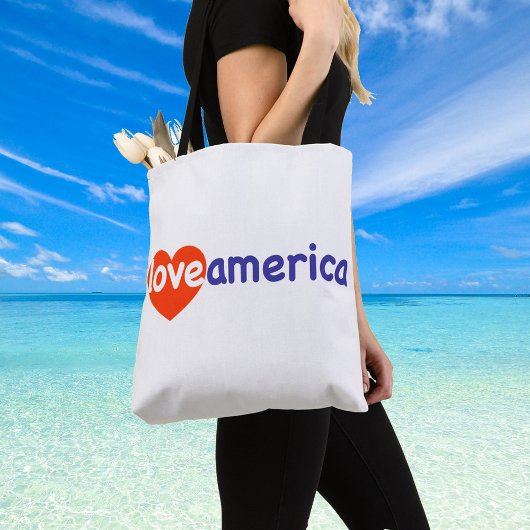 アメリカ大好き トートバッグ
