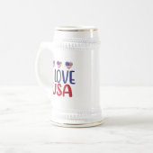 アメリカ大好き ビールジョッキ (正面左)