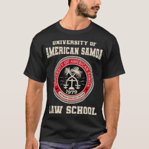 アメリカ大学サモア法律学校_1 Tシャツ