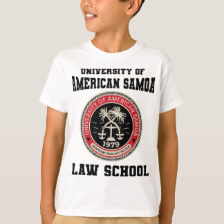 アメリカ大学サモア法律学校 Tシャツ