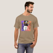 アメリカ大統領の日をお祝いします Tシャツ (正面フル)