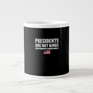 アメリカ大統領は王様ではない USAフラグ ジャンボコーヒーマグカップ