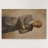 アメリカ大統領ジョン・ケネディの肖像画 ジグソーパズル (横)