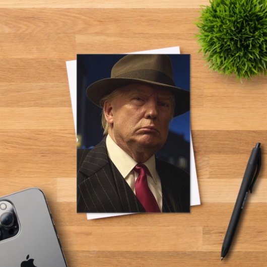 アメリカ大統領ドナルド・トランプ　ゴッドファーザー アクリル招待状 (インサイチュ (招待状))