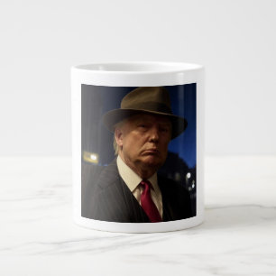アメリカ大統領ドナルド・トランプ　ゴッドファーザー ジャンボコーヒーマグカップ