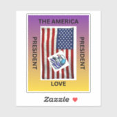 アメリカ大統領 シール (シート)