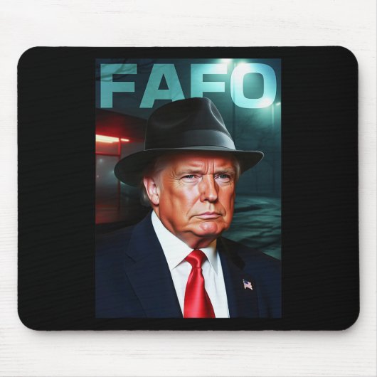 アメリカ大統領 Fafo マウスパッド (正面)