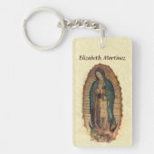 アメリカ大陸のグアダルペの聖者の私達の女性 キーホルダー (正面)