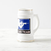アメリカ大陸のチーム ビールジョッキ (正面右)