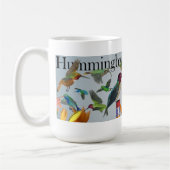 アメリカ大陸のハチドリ コーヒーマグカップ (左)