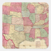 アメリカ大陸統一された州 スクエアシール (正面)