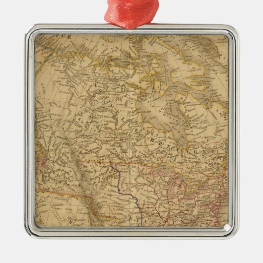 アメリカ大陸2 メタルオーナメント (正面)