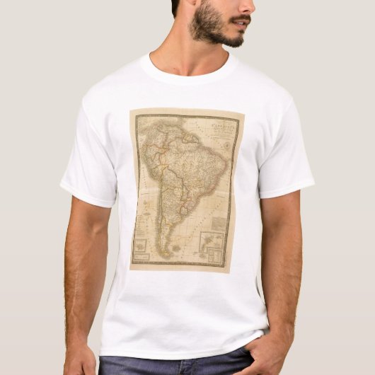アメリカ大陸 Tシャツ (正面)