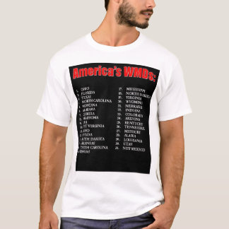 アメリカ大陸WMDs Tシャツ