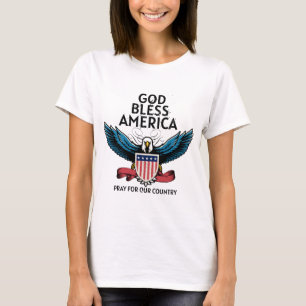 アメリカ女性を祝福する Tシャツ