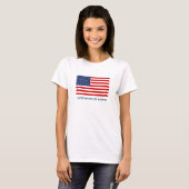 アメリカ女性用Tシャツ Tシャツ (正面フル)