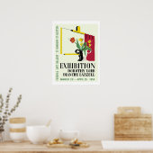 アメリカ女性画家展 ポスター (キッチン)