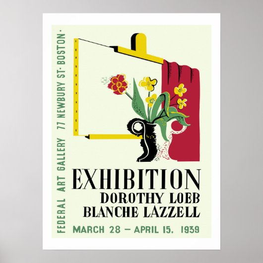 アメリカ女性画家展 ポスター (正面)