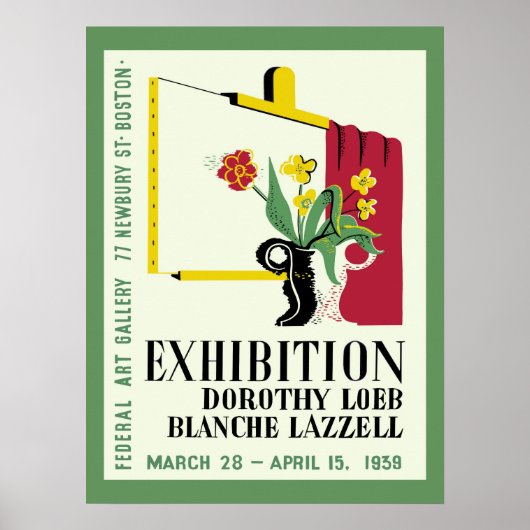 アメリカ女性画家展 ポスター (正面)