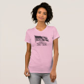 アメリカ女性250歳の誕生日 Tシャツ (正面フル)