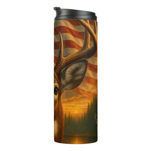 アメリカ威厳のあるサンセット・バック タンブラー (回転右)