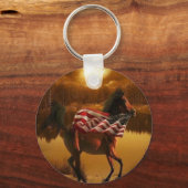 アメリカ子馬 キーホルダー (正面)
