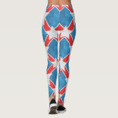 アメリカ家族愛国的な夏休み レギンス (裏面)