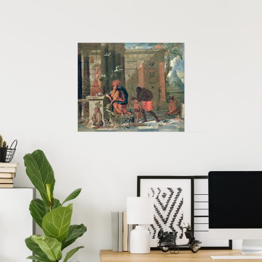 アメリカ寓話， 1691 ポスター (ホームオフィス)