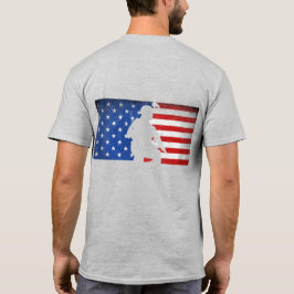 アメリカ専攻の歩兵隊リーグ Tシャツ
