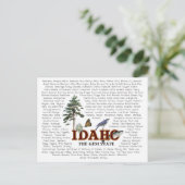 アメリカ州 – アイダホのポストカード ポストカード (スタンド正面)