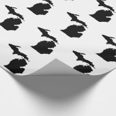 アメリカ州・オブ・ミシガン ラッピングペーパー (角)